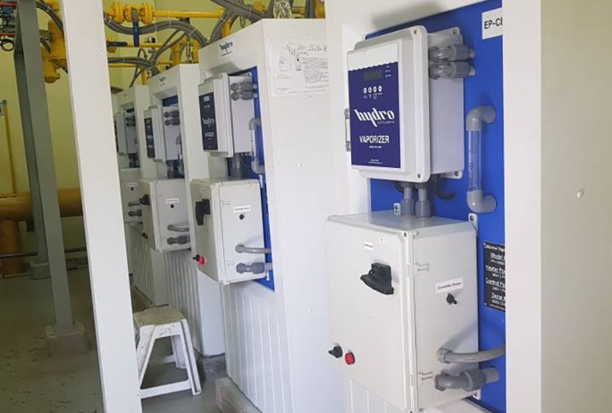 1. Chlorine Gas Evaporator System 1. Chlorine Gas Evaporator System
