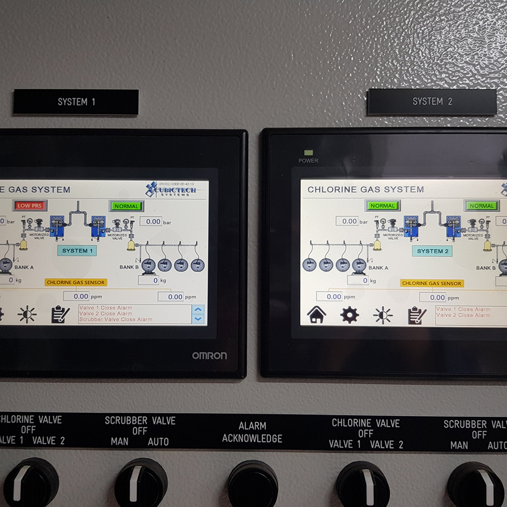 Control Panel and Cabling - Cubictech
